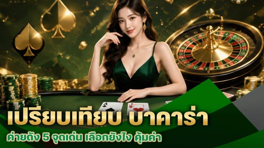 เปรียบเทียบ บาคาร่า ค่ายดัง