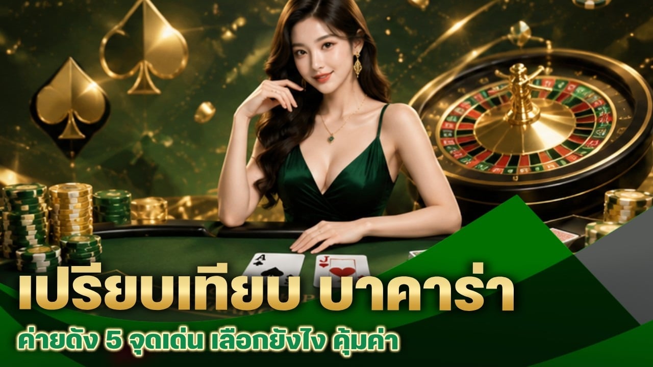 เปรียบเทียบ บาคาร่า ค่ายดัง
